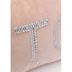 Coussin Beads Bitch Blush 35x60cm