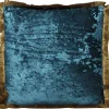 Coussin Cannes pétrole 45x45cm