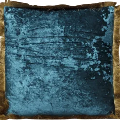 Coussin Cannes pétrole 45x45cm