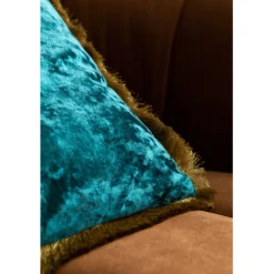 Coussin Cannes pétrole 45x45cm