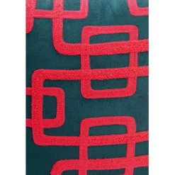 Coussin Chain fuchsia 45x45cm
