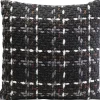 Coussin Colorado noir 45x45cm