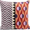 Coussin Colour Block Circles 45x45cm