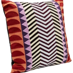 Coussin Colour Block Zig Zag 45x45cm