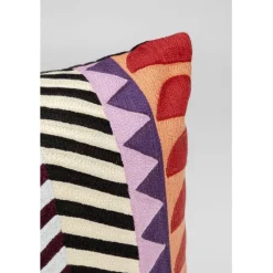 Coussin Colour Block Zig Zag 45x45cm