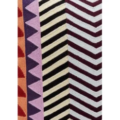 Coussin Colour Block Zig Zag 45x45cm
