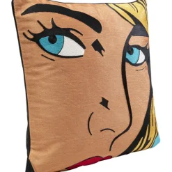 Coussin Comic Lady 50x50cm