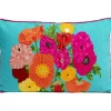 Coussin Fiorista Blue 60x40cm