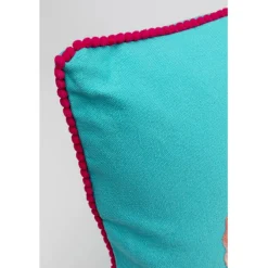 Coussin Fiorista Blue 60x40cm