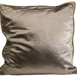 Coussin Glitter Dragenfly marron 40x40cm