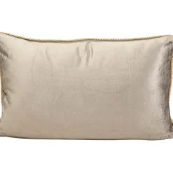 Coussin Glitter Dragonfly marron 50x30cm