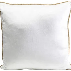 Coussin Glitter Dragonfly blanc 40x40cm