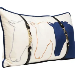 Coussin Horsefaces 30x50cm