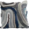 Coussin Lava gris 45x45cm