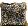 Coussin Leo Fringe 45x45cm