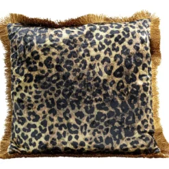 Coussin Leo Fringe 45x45cm