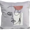 Coussin Mademoiselle 45x45cm