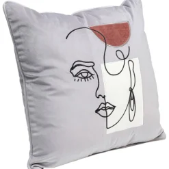 Coussin Mademoiselle 45x45cm