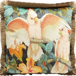 Coussin Parrots Life 45x45cm