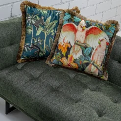 Coussin Parrots Life 45x45cm