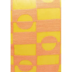 Coussin Phase orange 45x45cm
