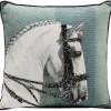 Coussin Show Horse Head 45x45cm