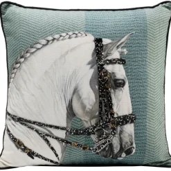 Coussin Show Horse Head 45x45cm