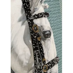 Coussin Show Horse Head 45x45cm