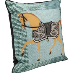 Coussin Show Horse Plaid 45x45cm