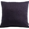 Coussin tissu laine gris 40x40cm Limited