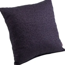 Coussin tissu laine gris 40x40cm Limited