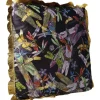 Coussin Tropical Garden Fringe 45x45cm