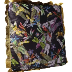 Coussin Tropical Garden Fringe 45x45cm