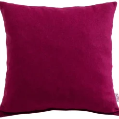 Coussin Velvetex pink 40x40cm Limited