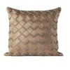 Coussin Zoe Patch vert 45x45cm