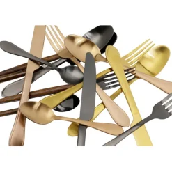 Couverts Cucina or mat (16-pcs.)