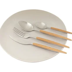 Couverts Paris Nature argenté mat (16-pcs)