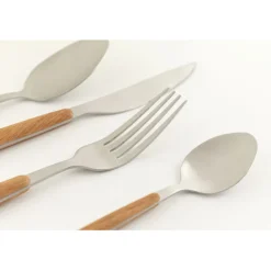 Couverts Paris Nature argenté mat (16-pcs)