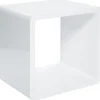 Cube Lounge MDF blanc