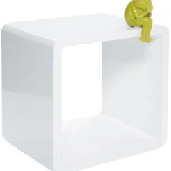 Cube Lounge MDF blanc