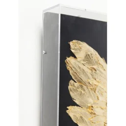Décoration murale Wings doré Black 120x120cm
