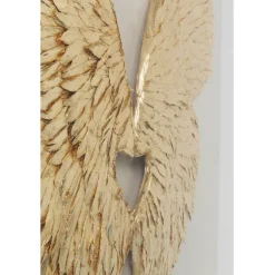 Décoration murale Wings doré White 120x120cm