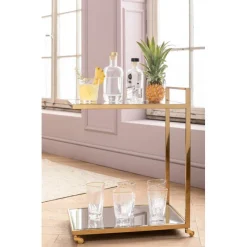 Desserte Classy doré