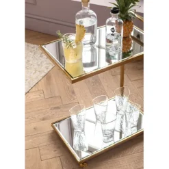 Desserte Classy doré