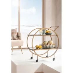 Desserte Loft laiton