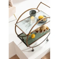 Desserte Loft laiton
