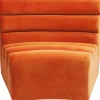 Elément d assise Wave orange