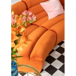 Elément d assise Wave orange