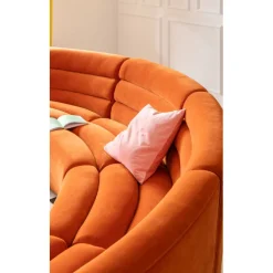 Elément d assise Wave orange