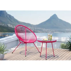 Ensemble Acapulco Mono fuchsia (2-parts)